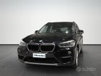 Usata BMW X1 Efficient Dynamics 150 CV (110 kW) 2017 Nero cinema SUV