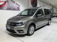 Usado VW Caddy Maxi Highline 150 CV (110 kW) 2018 Gris Monovolumen