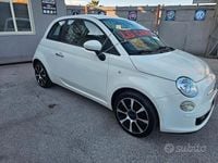 Usata Fiat 500 Pop 69 CV (50 kW) 2009 Bianco Cabrio