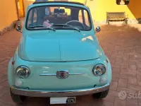 Usata Fiat 500 1960 Bluazzurro Utilitaria
