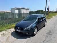 Usata VW Golf VI 140 CV (102 kW) 2009 Blu Utilitaria