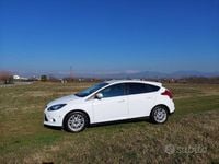 Usata Ford Focus Titanium 116 CV (85 kW) 2014 Bianco Berlina