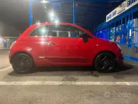 Usata Fiat 500 Lounge 75 CV (55 kW) 2008 Rosso Berlina