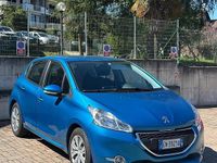 Usata Peugeot 208 Active 82 CV (60 kW) 2012 Blu Utilitaria