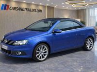 Usata VW Eos 160 CV (117 kW) 2010 Blu/azzurro Cabrio