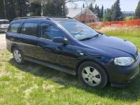 Usata Opel Astra Elegance 75 CV (55 kW) 2003 Blu Station wagon