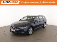 Usata VW Passat Business 122 CV (89 kW) 2021 Blu Station wagon