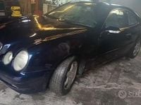 Usata Mercedes CLK200 163 CV (119 kW) 2001 Blu Coupé
