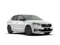 Nuova Skoda Fabia 115 CV (84 kW) 2026 Bianco luna metallizzato nero tulipano p Utilitaria