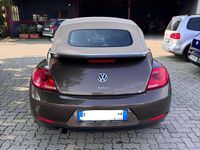 Usata VW Beetle Cabriolet Design 105 CV (77 kW) 2014 Marrone Cabrio