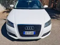 Usata Audi A3 90 CV (66 kW) 2013 Bianco Berlina