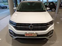 Usata VW T-Cross Advance 110 CV (80 kW) 2022 Bianco SUV