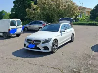 Usata Mercedes C220 194 CV (142 kW) 2018 Bianco Station wagon