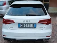 Usata Audi A3 S-Line 150 CV (110 kW) 2018 Bianco Utilitaria