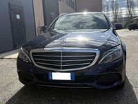 Usata Mercedes C220 Exclusive 170 CV (125 kW) 2017 Blu/azzurro Station wagon