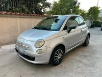 Usata Fiat 500 100 CV (73 kW) 2009 Grigio Cabrio