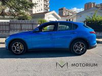 Usata Alfa Romeo Stelvio Executive 180 CV (132 kW) 2017 Blu SUV