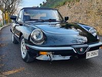 Usata Alfa Romeo Spider 125 CV (91 kW) 1987 Nero Cabrio