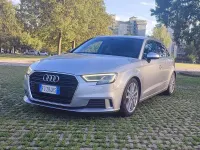 Usata Audi A3 Design 110 CV (80 kW) 2017 Argento Berlina