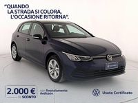 Brugt VW Golf VIII Life 110 HK (80 kW) 2023 Blå Sedan