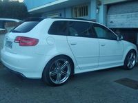 Usata Audi A3 Sportback Ambiente 265 CV (194 kW) 2012 Bianco Utilitaria