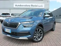 Usata Skoda Kamiq ScoutLine 150 CV (110 kW) 2021 Blu/azzurro SUV