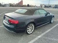 Usata Audi A5 Cabriolet Advanced Plus 177 CV (130 kW) 2014 Blu/azzurro Cabrio