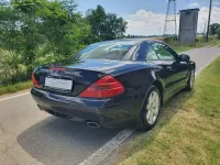 Usata Mercedes SL350 245 CV (180 kW) 2004 Nero Cabrio