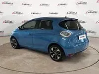Usata Renault Zoe Intens 80 kW (109 CV) 2019 Blu Utilitaria