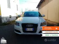 Usado Audi A3 Ambition 160 CV (117 kW) 2010 Blanco Utilitario