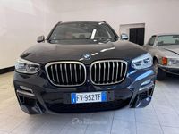 Usata BMW X3 M Sport 326 CV (239 kW) 2019 Blu/azzurro SUV