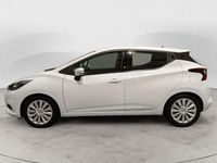 Usata Nissan Micra Acenta 92 CV (67 kW) 2021 Bianco Berlina