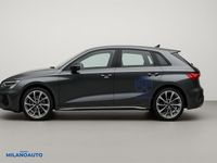 Begagnad Audi A3 Sportback S-Line 200 HK (147 kW) 2022 Grå Halvkombi