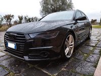 Usata Audi A6 S-Line 270 CV (198 kW) 2015 Nero Station wagon