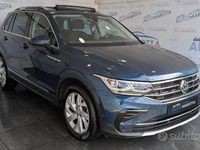 Usata VW Tiguan Elegance 150 CV (110 kW) 2020 Blu SUV