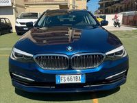 Usata BMW 520 M Sport 190 CV (139 kW) 2018 Blu Station wagon
