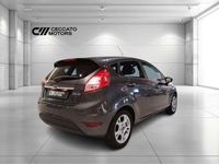Usata Ford Fiesta Titanium 80 CV (58 kW) 2015 Grigio Berlina