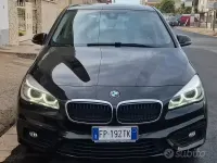 Usata BMW 216 Active Tourer Advantage 116 CV (85 kW) 2016 Nero Monovolume