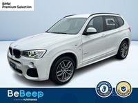 Usata BMW X3 M Sport 190 CV (139 kW) 2017 Bianco pastello SUV