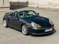 Usata Porsche Boxster 252 CV (185 kW) 2002 Verde Cabrio