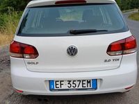 Usata VW Golf VI 140 CV (102 kW) 2010 Bianco Utilitaria