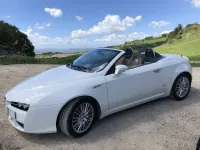 Usata Alfa Romeo Spider 209 CV (153 kW) 2009 Bianco Cabrio