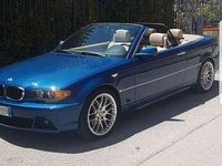 Usata BMW 320 Cabriolet 170 CV (125 kW) 2001 Blu/azzurro Cabrio