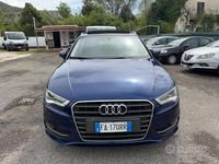 Usata Audi A3 Ambiente 110 CV (80 kW) 2015 Blu Berlina