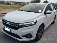 Usata Dacia Sandero Expression 101 CV (74 kW) 2025 Bianco Utilitaria