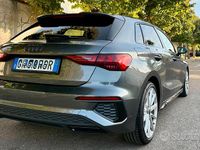 Usata Audi A3 S-Line 150 CV (110 kW) 2023 Grigio Berlina