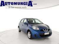 Usata Nissan Micra Visia 80 CV (58 kW) 2015 Blu Utilitaria