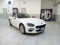 Usata Fiat 124 Spider Lusso 140 CV (102 kW) 2017 Bianco interno beige Cabrio