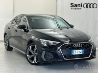 Usata Audi A3 S-Line 150 CV (110 kW) 2022 Nero Berlina