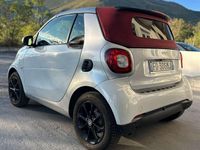 Begagnad Smart ForTwo Cabrio Passion 90 HK (66 kW) 2016 Vit Cab